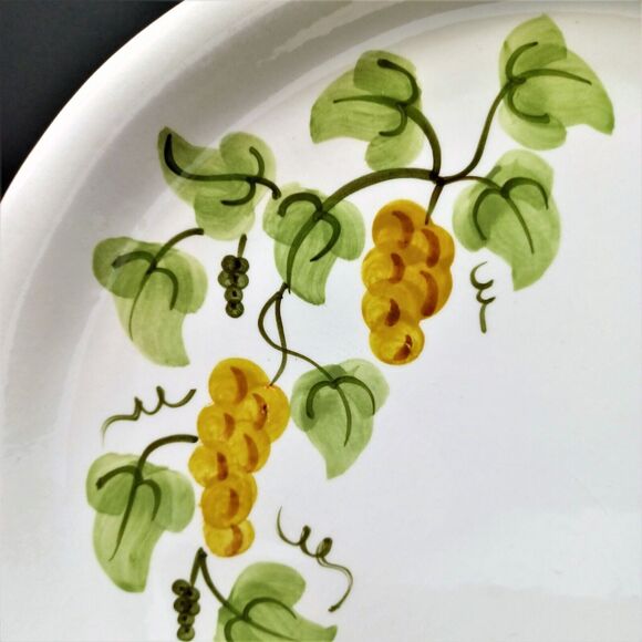 Stangl Golden Grape Oval Serving Platter Kidney Shape 13.5 x 10.75 MCM 1963-1978 - Picture 2 of 5